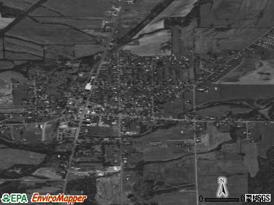Nunda satellite photo by USGS