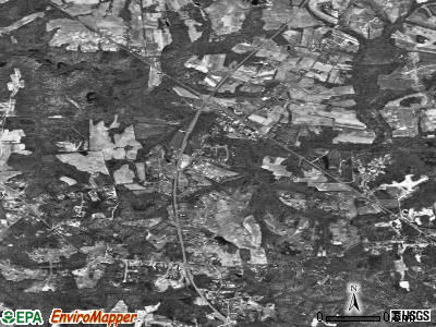 Owings satellite photo by USGS