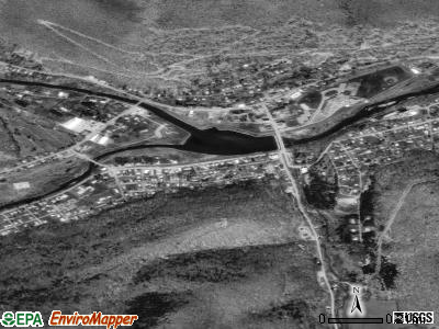 Galeton satellite photo by USGS