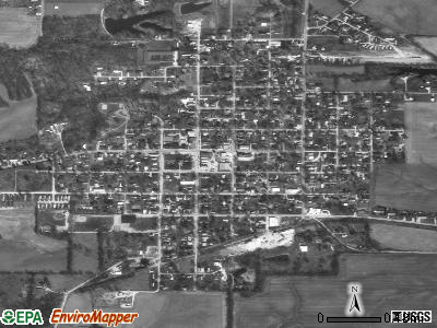 Owensville satellite photo by USGS