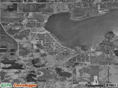 Eagle Lake satellite photo by USGS
