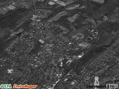 Washington Heights satellite photo by USGS