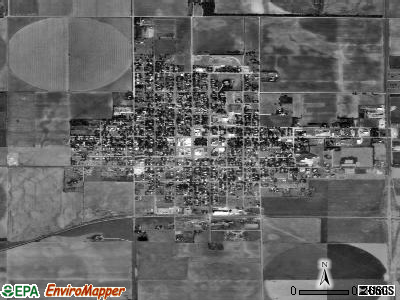 Freeman satellite photo by USGS