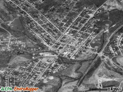 Houston satellite photo by USGS