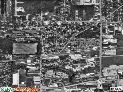 Holland satellite photo by USGS