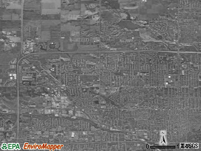 Urbandale satellite photo by USGS