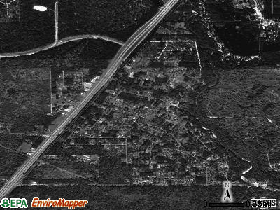 Woodbranch satellite photo by USGS