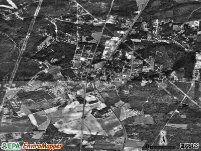 Gaston satellite photo by USGS