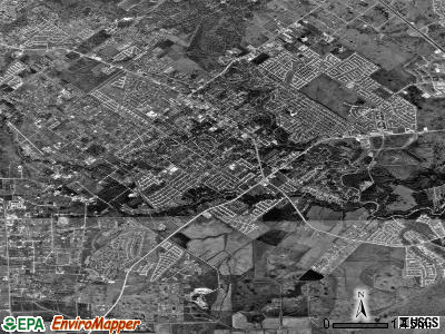 Friendswood satellite photo by USGS