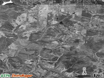 Lubeck satellite photo by USGS