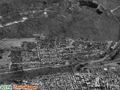 Shenandoah Heights satellite photo by USGS