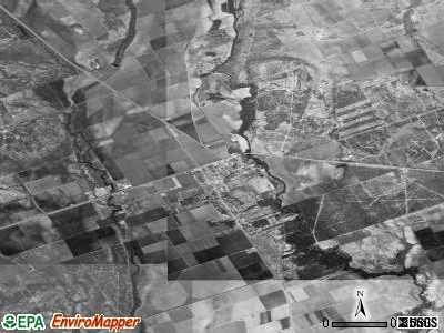 Batesville satellite photo by USGS