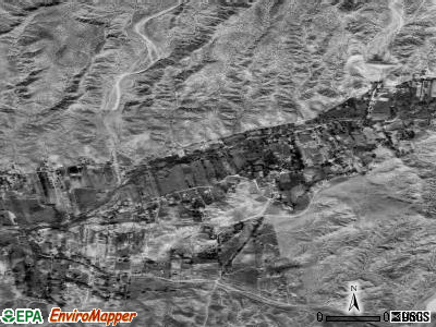 La Puebla satellite photo by USGS
