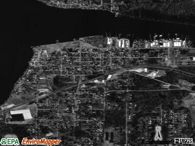 Celoron satellite photo by USGS