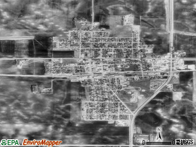 Fairfax satellite photo by USGS
