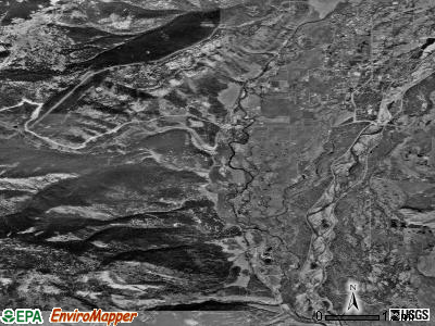 Wilson satellite photo by USGS
