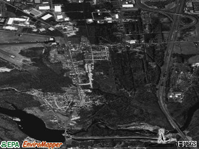 Plattsburgh West satellite photo by USGS