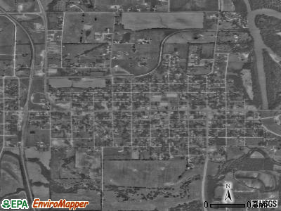 Lake Dalecarlia satellite photo by USGS