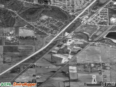 South Rockwood satellite photo by USGS