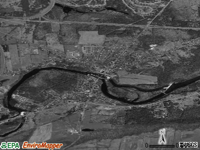Thompson's Station satellite photo by USGS