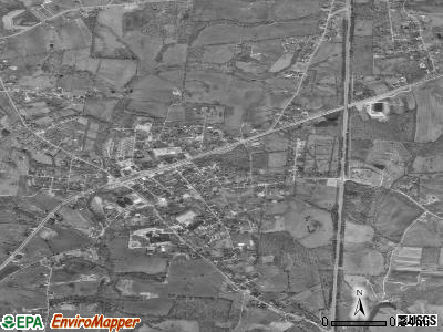 Baxter satellite photo by USGS