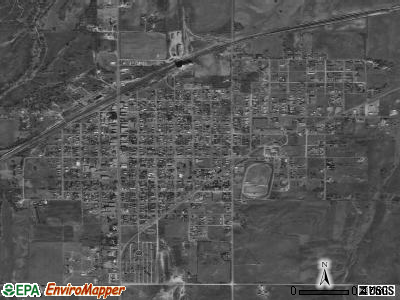 Fairland satellite photo by USGS