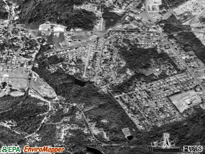 Oakland satellite photo by USGS