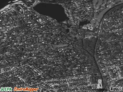 Plandome satellite photo by USGS