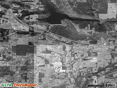 Pottsville satellite photo by USGS