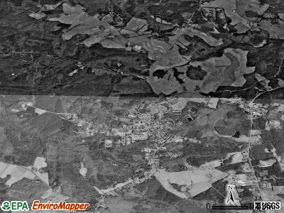 Hampden Sydney satellite photo by USGS