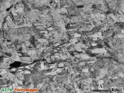 Moodus satellite photo by USGS
