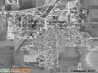 Petersburg satellite photo by USGS