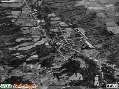 Holland satellite photo by USGS