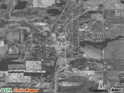 Waukomis satellite photo by USGS
