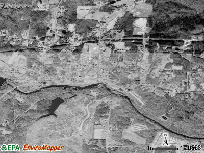 Franklinville satellite photo by USGS