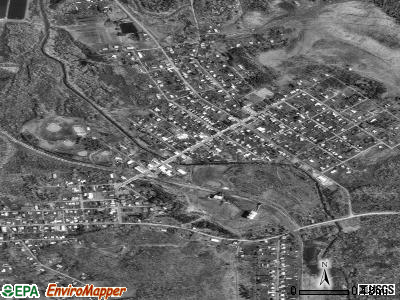 Central City satellite photo by USGS