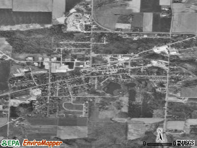 Irvington satellite photo by USGS