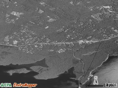 Shokan satellite photo by USGS