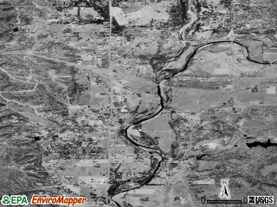 Palo Cedro satellite photo by USGS