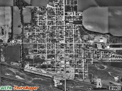 Bayard satellite photo by USGS