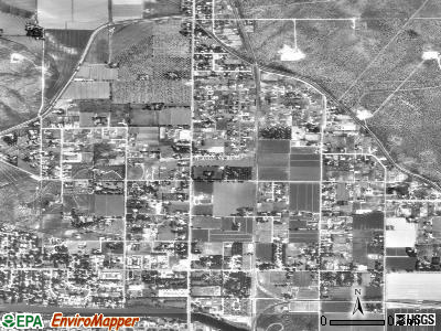 Carlsbad North satellite photo by USGS