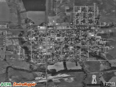 Hoxie satellite photo by USGS