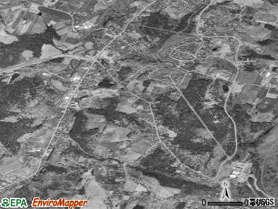 South Barre satellite photo by USGS