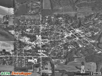 Louisville satellite photo by USGS