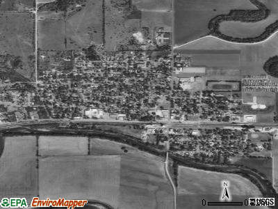 Chapman satellite photo by USGS