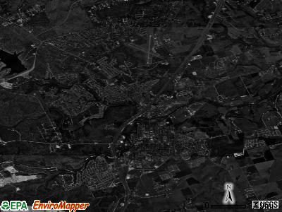 Georgetown satellite photo by USGS