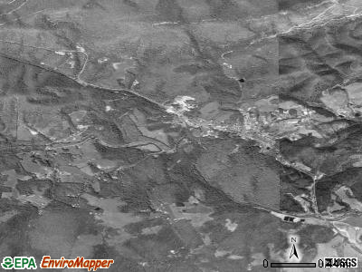 Troutdale satellite photo by USGS