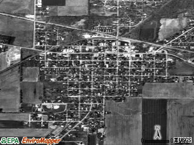 Coulterville satellite photo by USGS