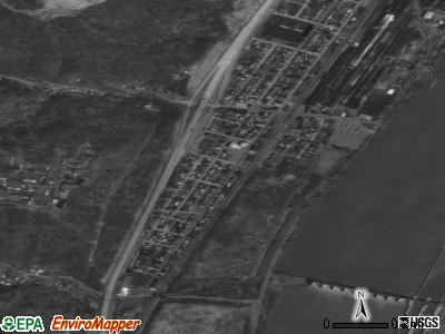 Yorkville satellite photo by USGS