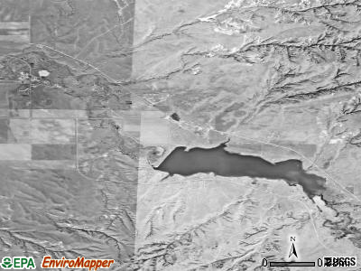 Oglala satellite photo by USGS